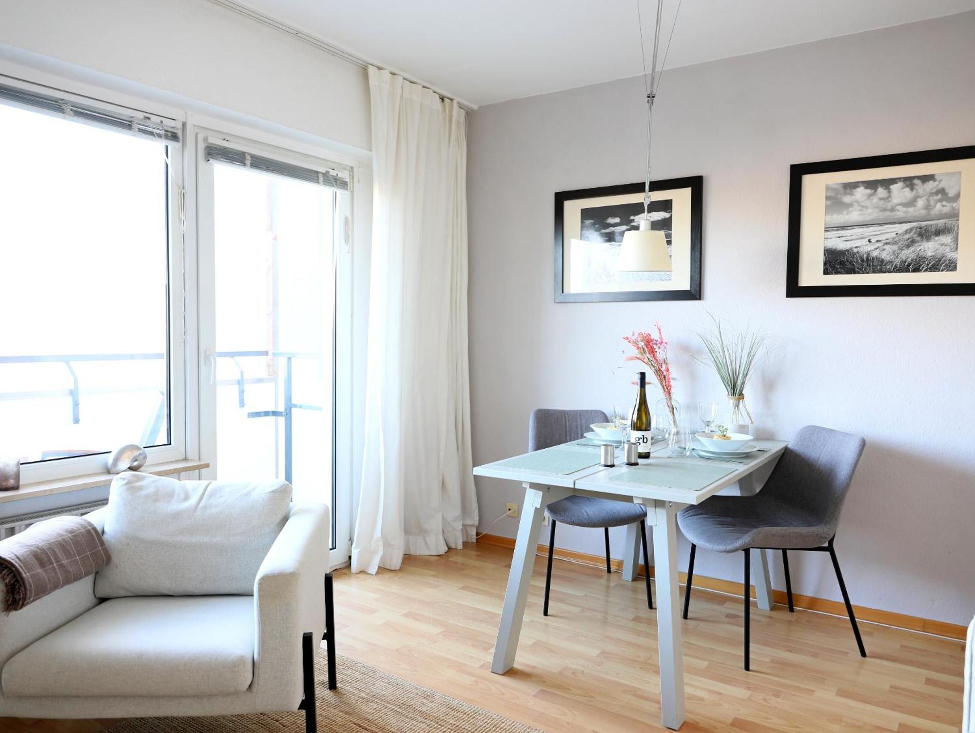 Modernes 2-Zimmer-Appartement Mit Balkon. Westerland Exterior foto